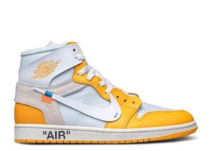 AIR JORDAN 1 HIGH OFF-WHITE 'CANARY YELLOW'